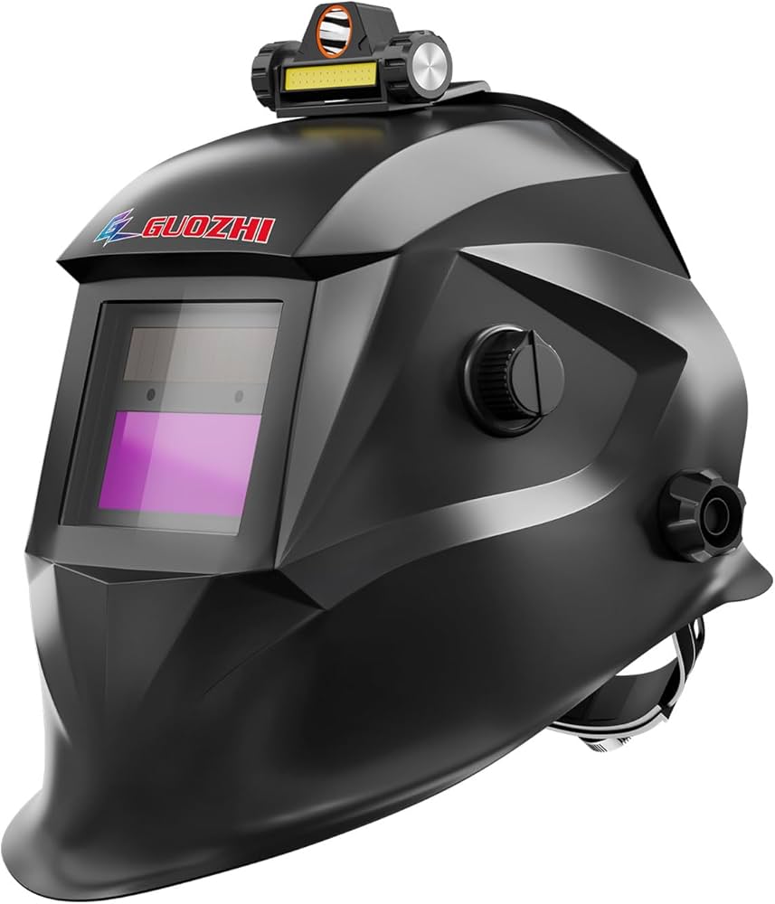 Amazon | GZ GUOZHI 溶接面 自動遮光 ソーラーパワー 本当の色を映す