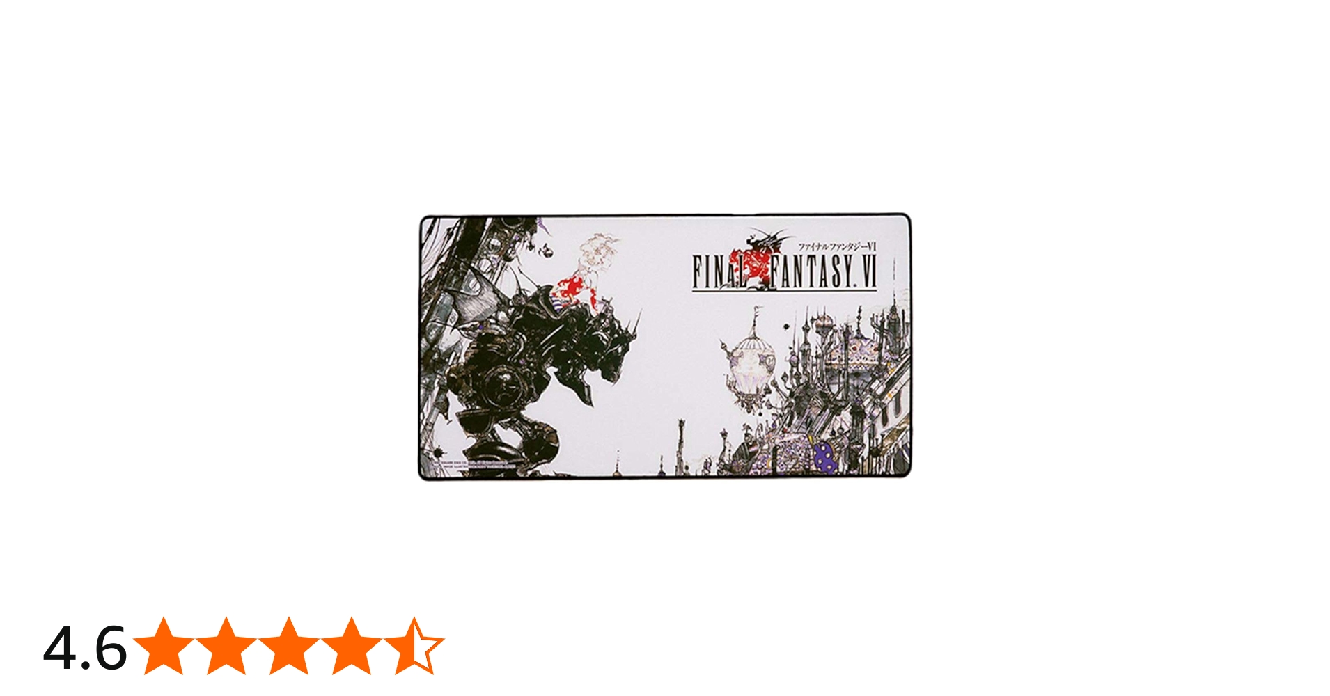 Amazon.co.jp: ファイナルファンタジーVI ゲーミングマウスパッド