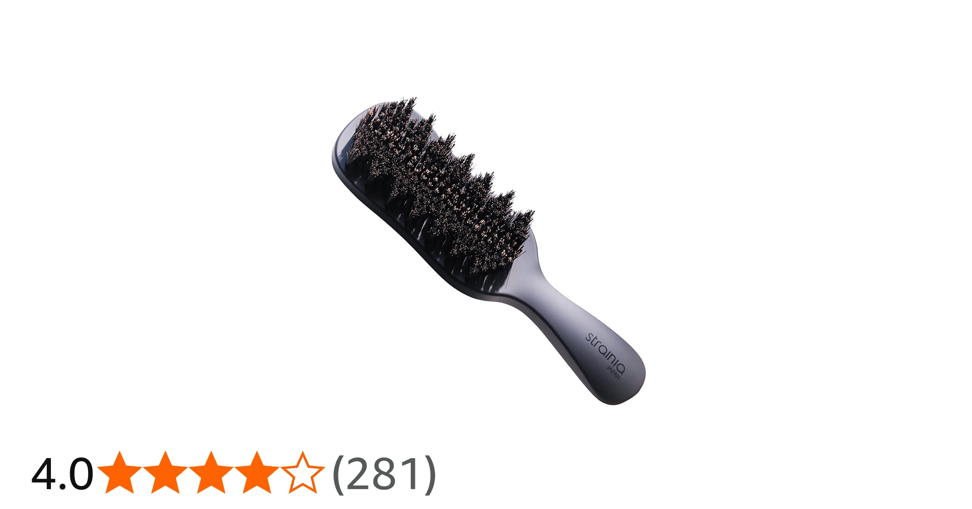 Amazon | [strainia] ストレーニア ケアストレートブラシ 豚毛 猪毛