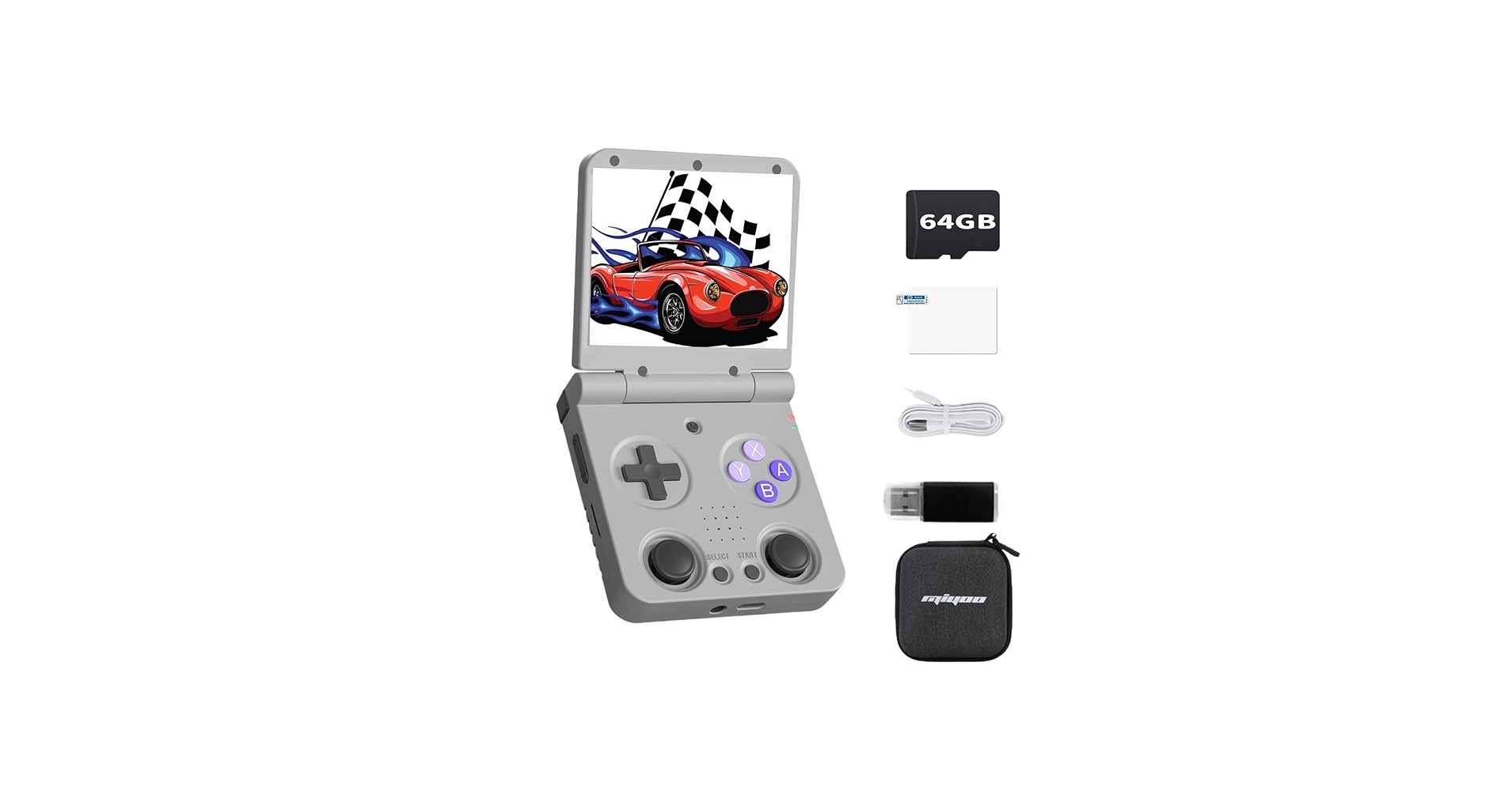 Amazon.com: 2025 New Miyoo Flip V2 Handheld Game Console 64GB,3.5