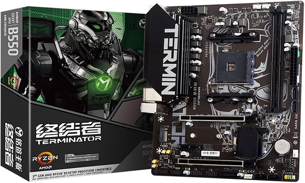 Amazon.co.jp: MAXSUN マザーボード B550 ターミネーター ゲーミング M