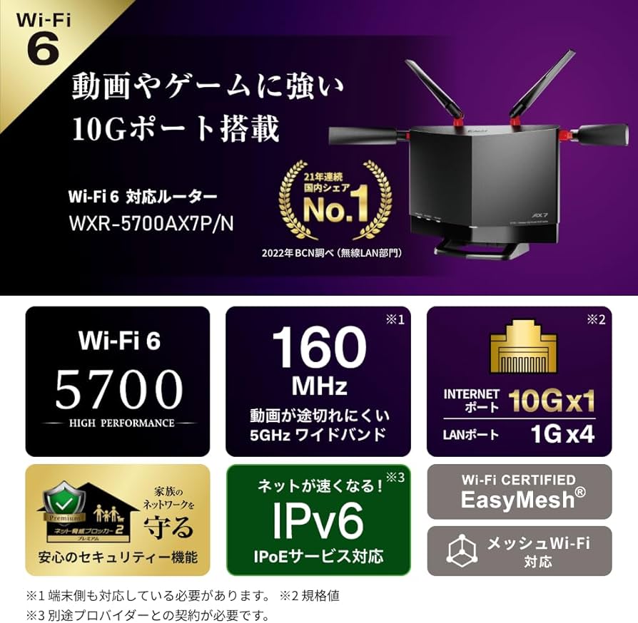 Amazon | 【Amazon.co.jp限定】 バッファロー WiFi 無線LAN Wi-Fi 6
