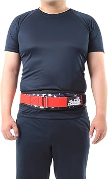 Amazon | Schiek(シーク) リフティングベルト 4004 スターズストライプ