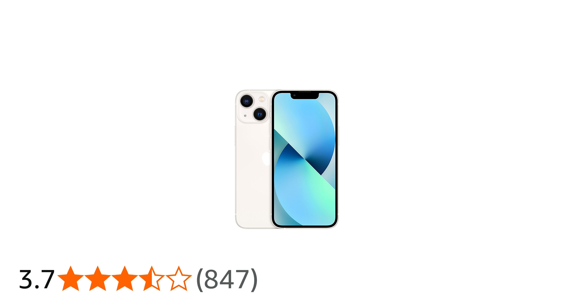 Amazon | 【整備済み品】 Apple iPhone 13 mini 256GB スターライト