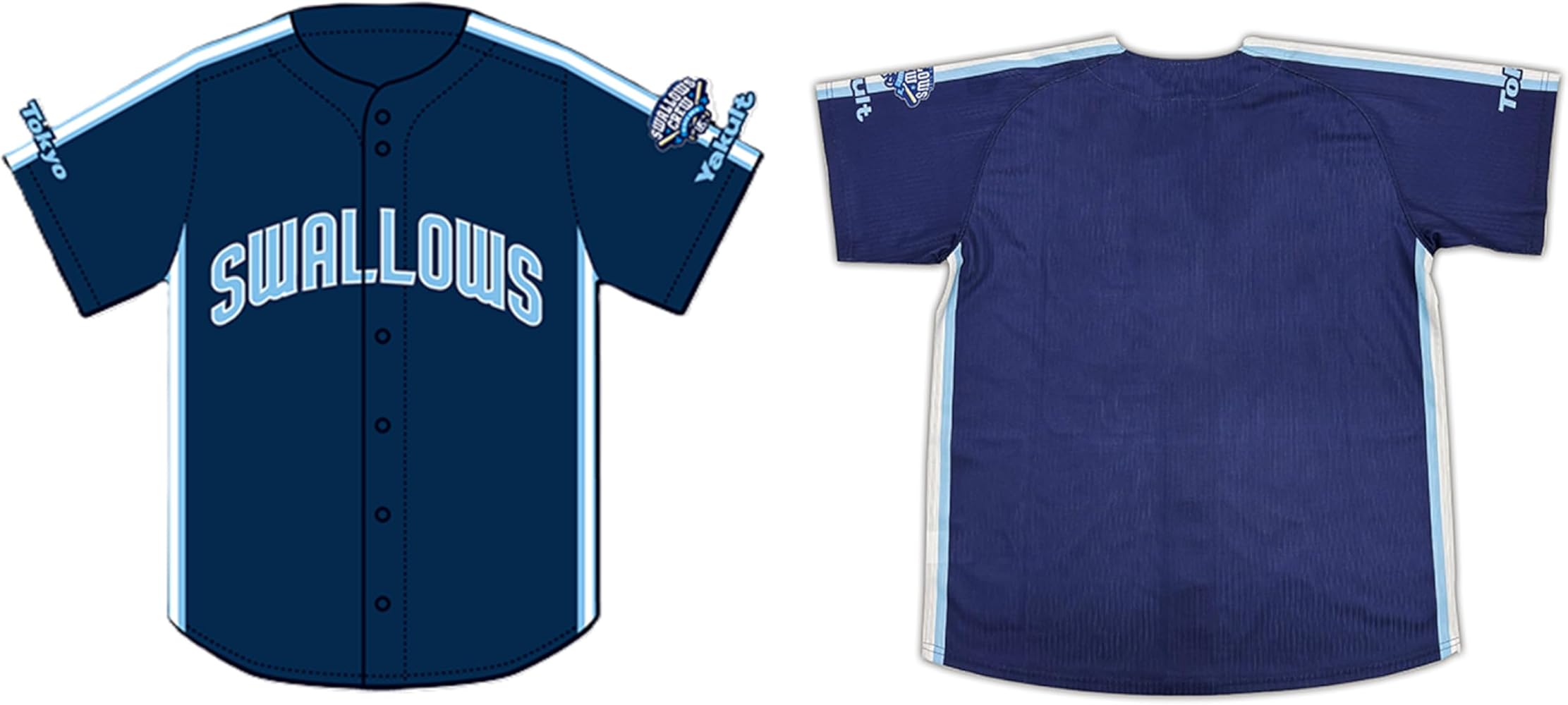 Amazon.co.jp: 東京ヤクルト スワローズ ユニフォーム 2025 CREW