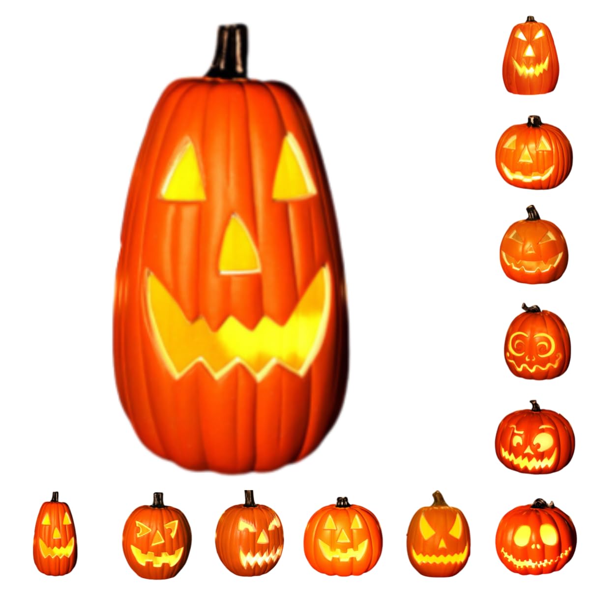 Amazon.co.jp: TAKEYカボチャランタン ハロウィンライト ハロウィーン