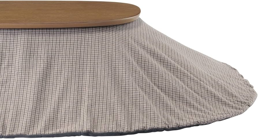 Amazon.co.jp : 無印良品 フランネルこたつふとん グレーチェック 大