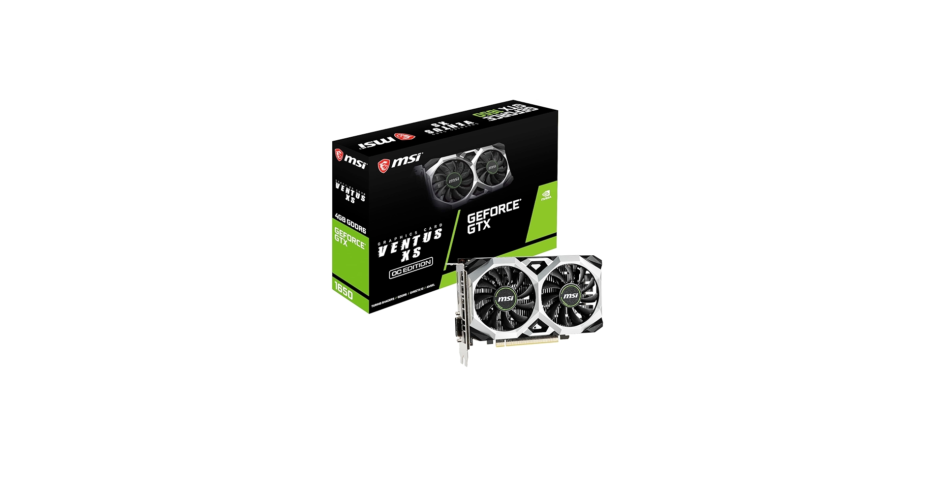 Amazon.com: MSI GeForce GTX 1650 D6 Ventus XS OC Graphics Card