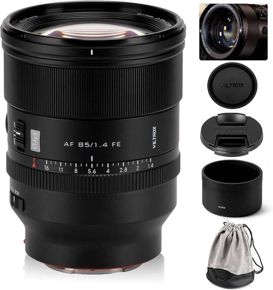 Amazon.com : VILTROX 85mm F1.4 Pro FE Full Frame Lens for Sony E