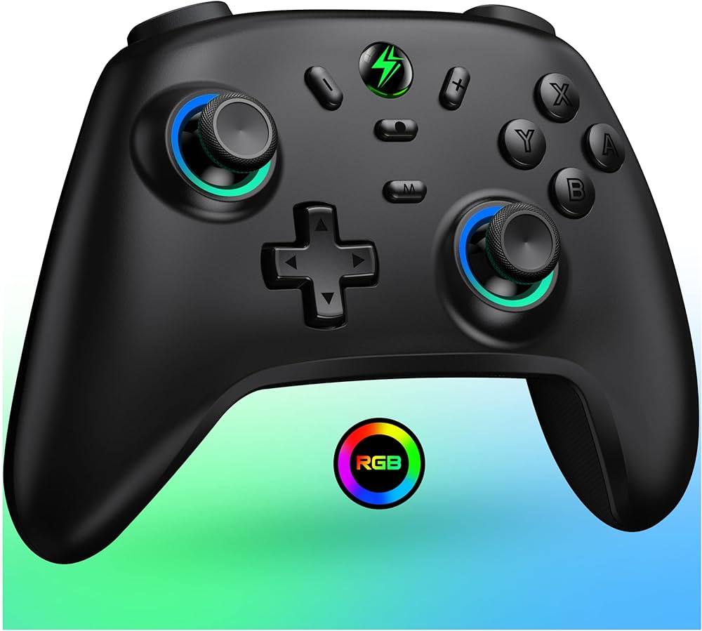 Amazon.co.jp: Switch コントローラー Switch1/2代対応 7色RGBライト