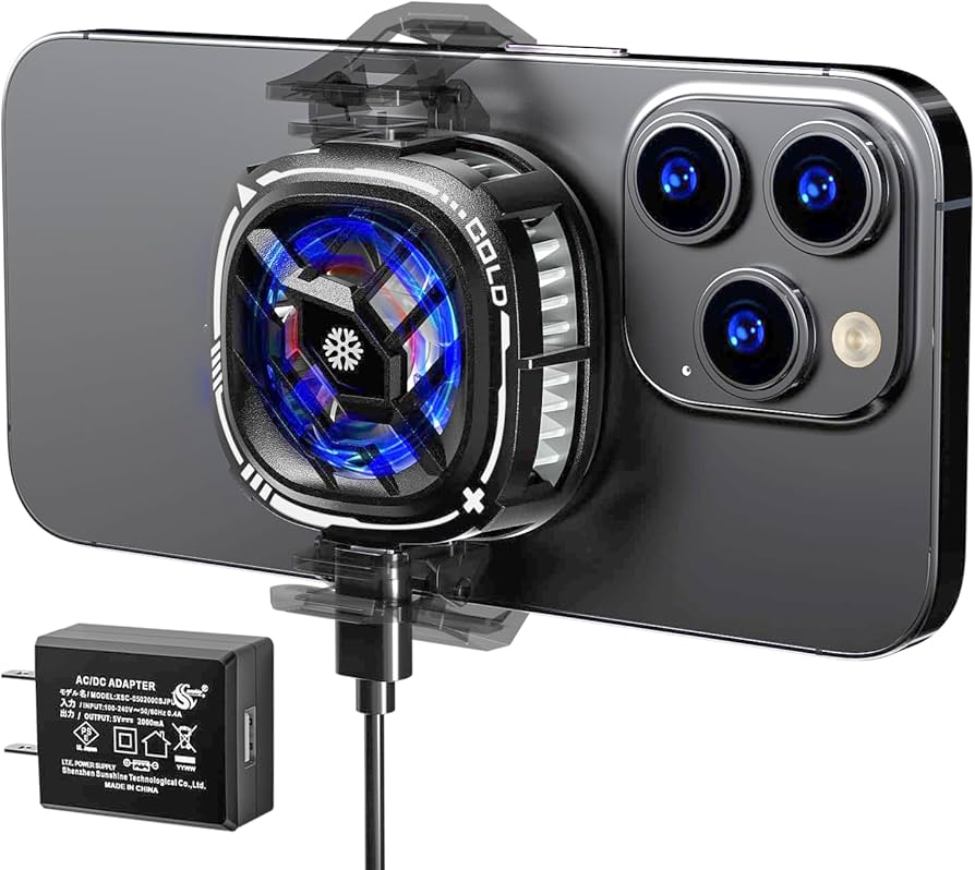 Amazon.co.jp: スマホ 冷却ファン ペルチェ素子 iPhoneクーラー