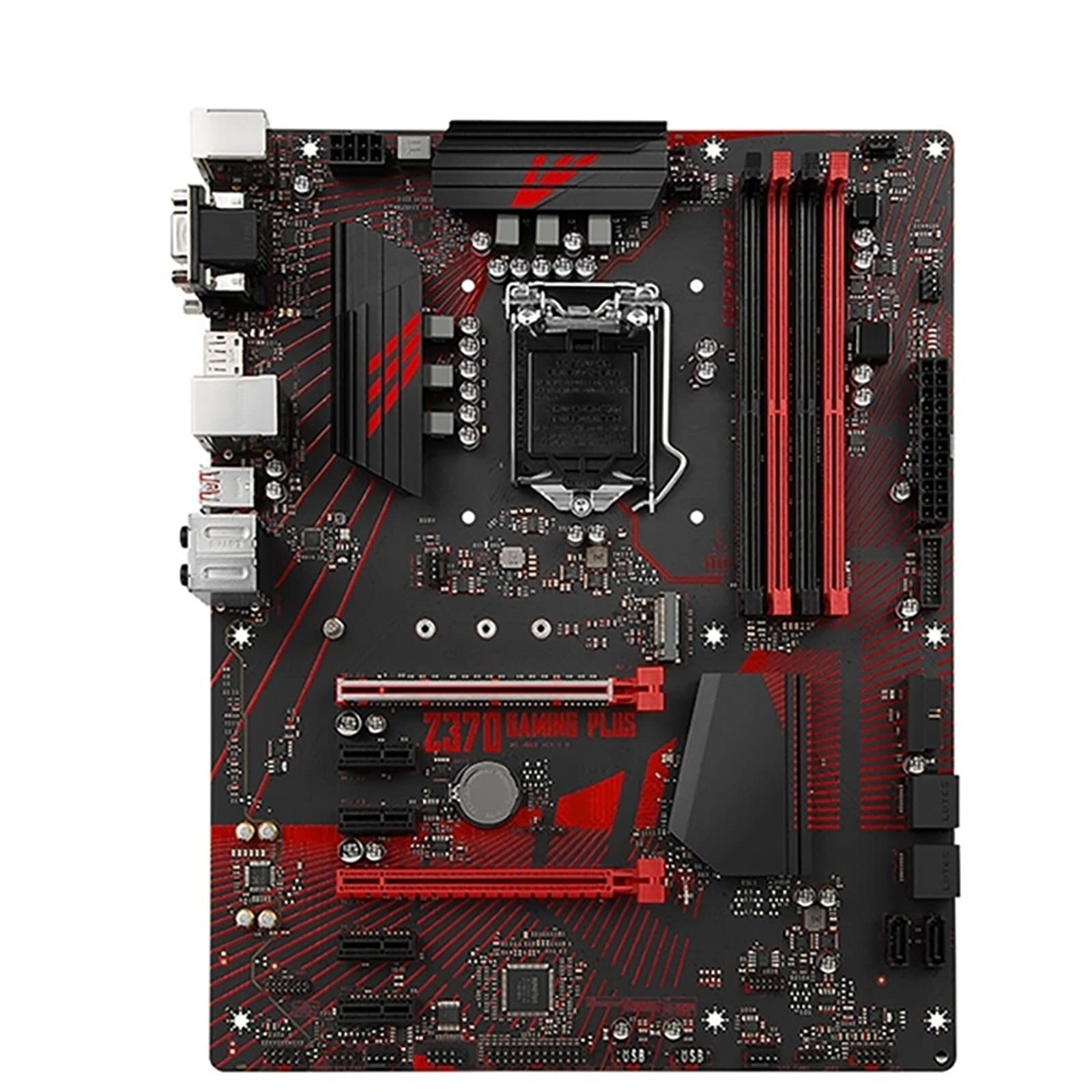 Amazon | マザーボードfit for MSI Z370 GAMING PLUS LGA 1151 DDR4 M