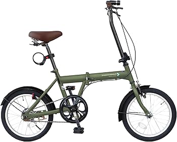 Amazon | AIJYU CYCLE 折りたたみ自転車 16 インチ 軽量 ミニベロ