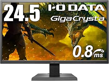 Amazon.co.jp: I-O DATA ゲーミングモニター 24.5インチ GigaCrysta