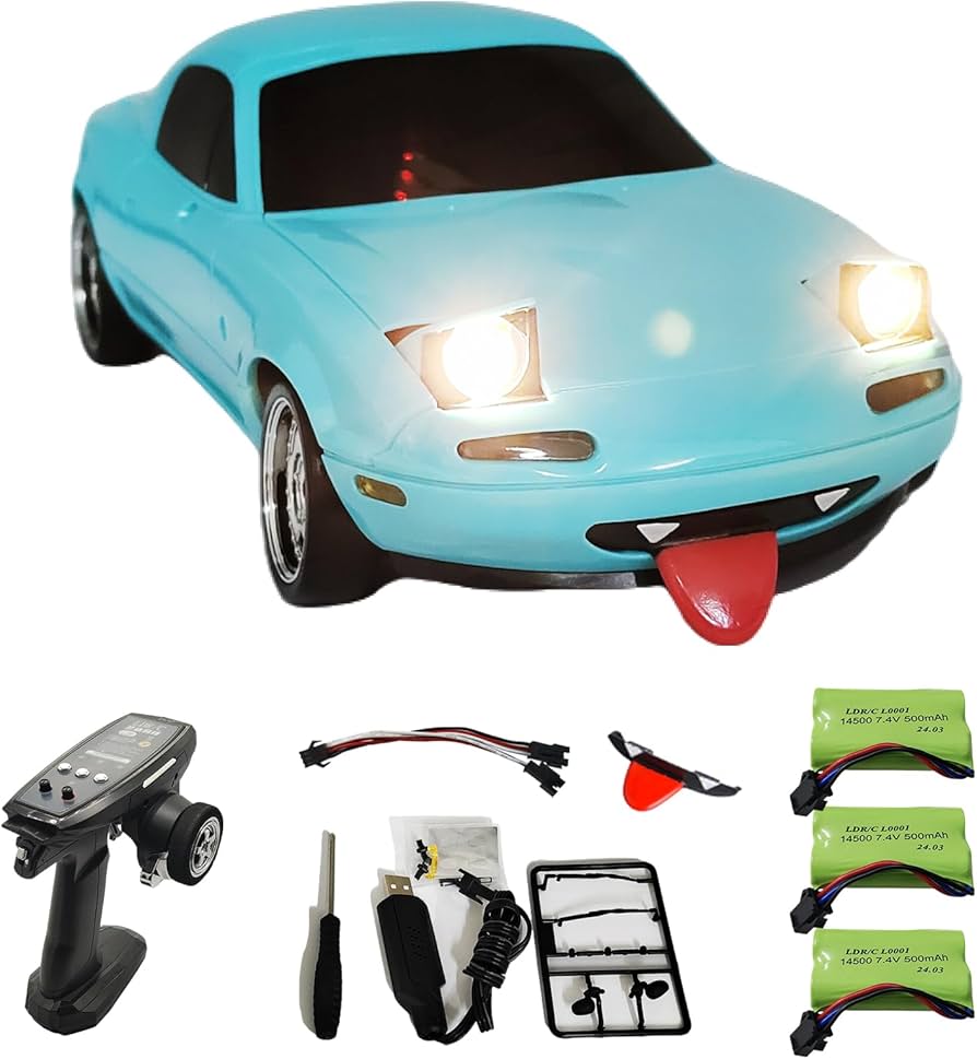 Amazon.com: Skymaker LDR/C LD1804 RC Drift Car 1/18 Mini Drift RC