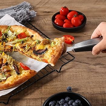 Amazon | ピザカッター ケーキサーバー 2点セット ピザカッター