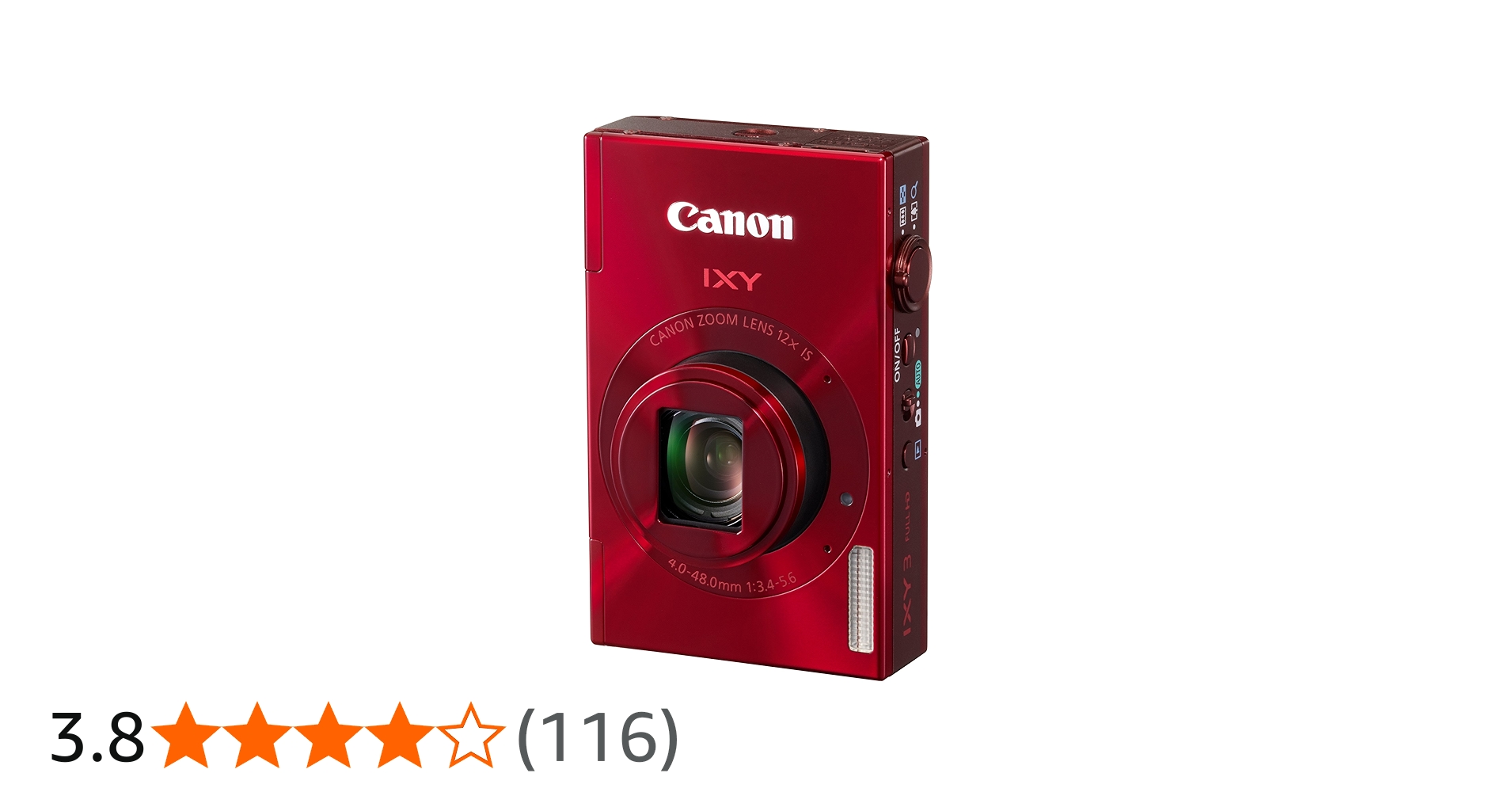 Amazon.co.jp: Canon デジタルカメラ IXY 3 約1010万画素 光学12倍