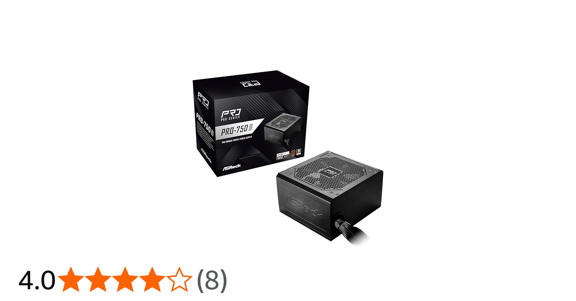 Amazon | ASRock PRO スタンダードモデル PC電源ユニット 750W PCIe5.1