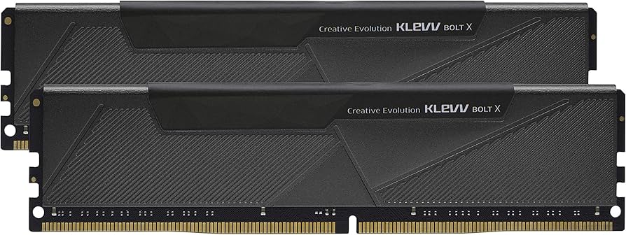KLEVV Bolt X DDR4 32GB (2x16GB) 3600MHz CL18 1.35V Gaming Desktop