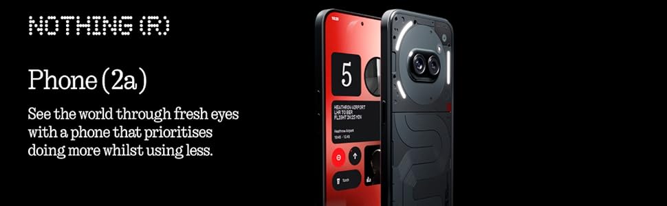 Amazon | Nothing Phone (2a) 12+256GB - Unlocked mobile phone with