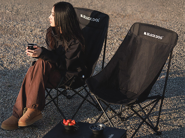 Amazon.co.jp: Blackdog ハイバック 折りたたみ椅子 チェア 組み立ては