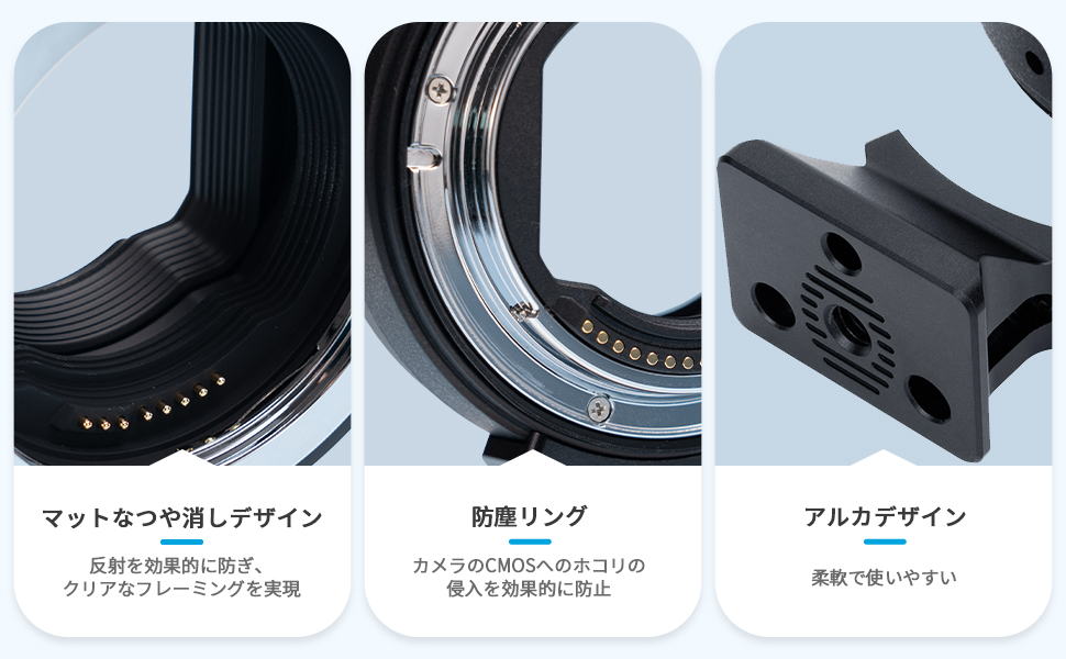 Amazon | 【改良バージョン】JJC EF-EOSR レンズマウントアダプター