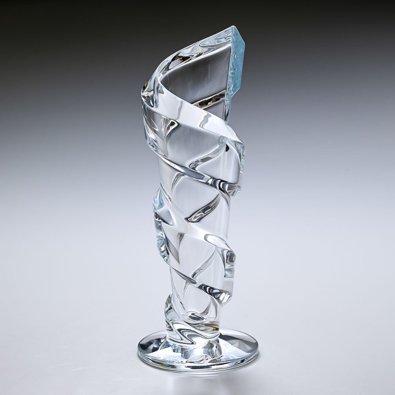 バカラ 名入れ対応 Baccarat ベース 花瓶 スパイラル SPIRALE VASE