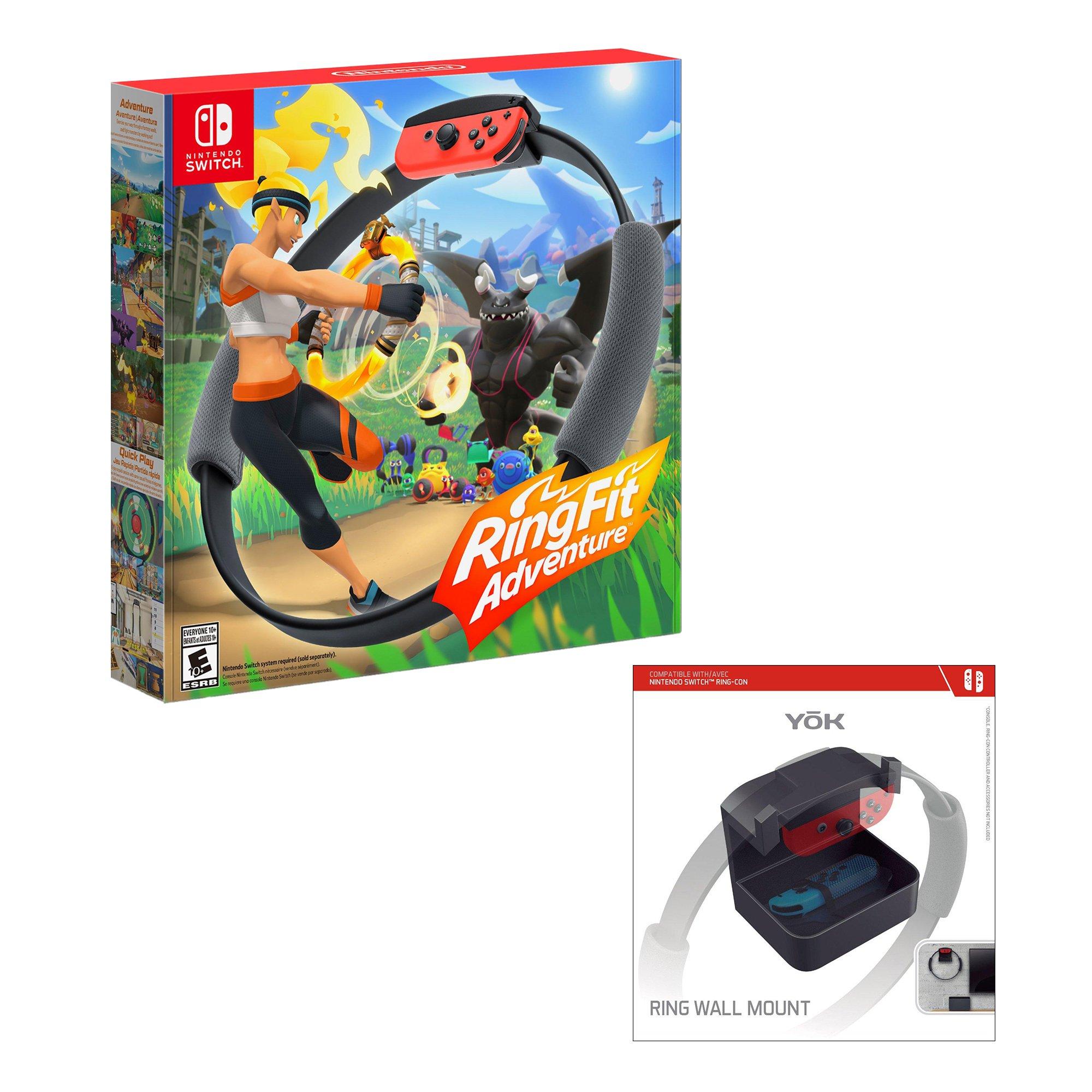 Trade In Ring Fit Adventure and Wall Mount Game Bundle | GameStop