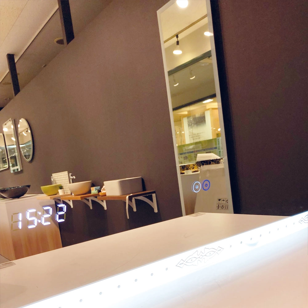 パウダールームLEDミラー LM115｜おしゃれな洗面ボウル(洗面器)通販