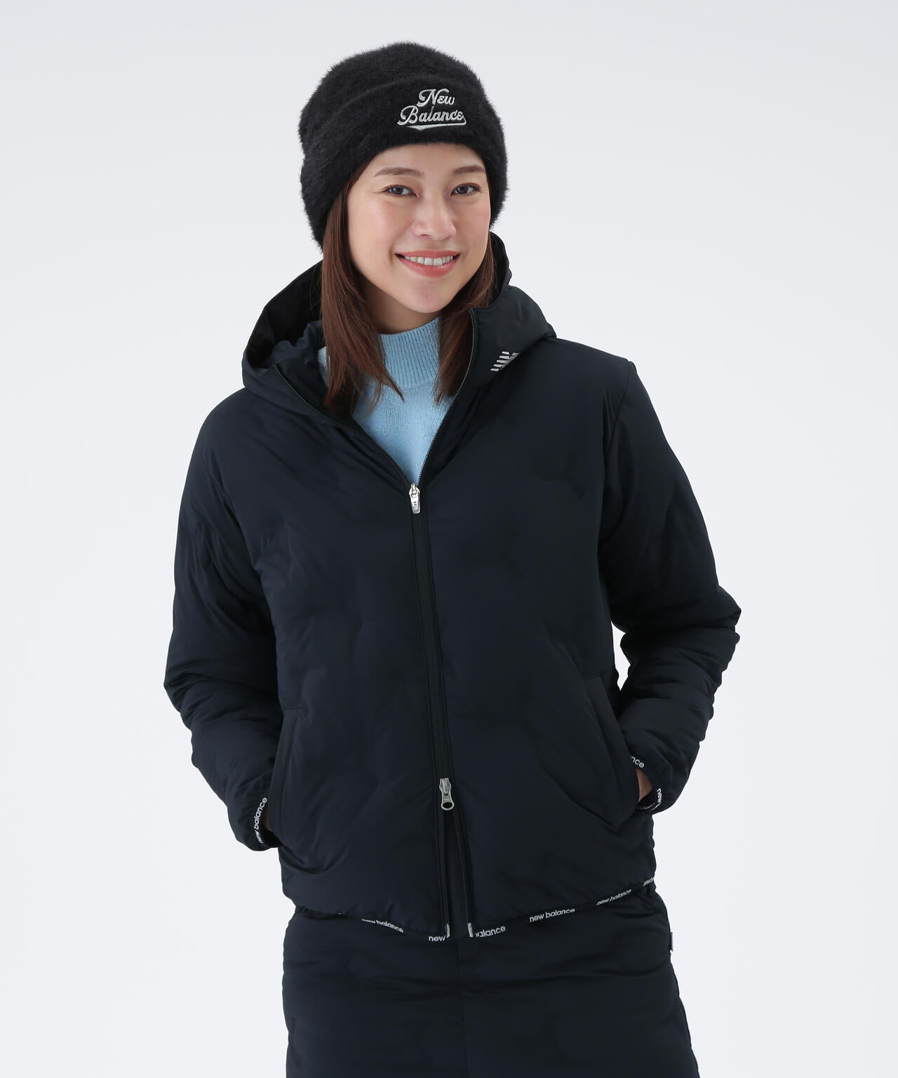 撥水 保温 ライトダウン フルジップ フーディー (WOMENS) | new