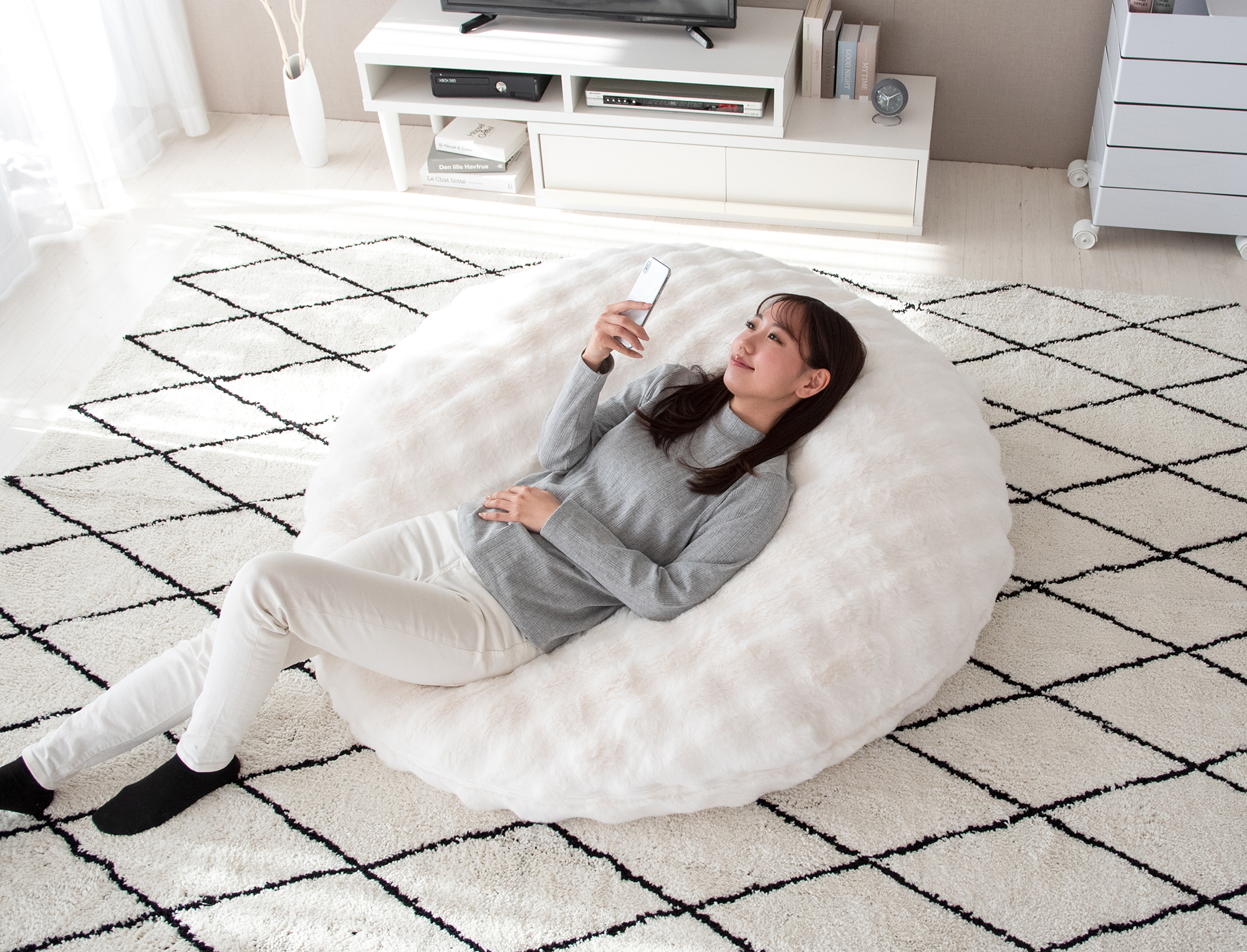 ふわとろビーズクッションソファ Foure（フール） - MIYAMARKET