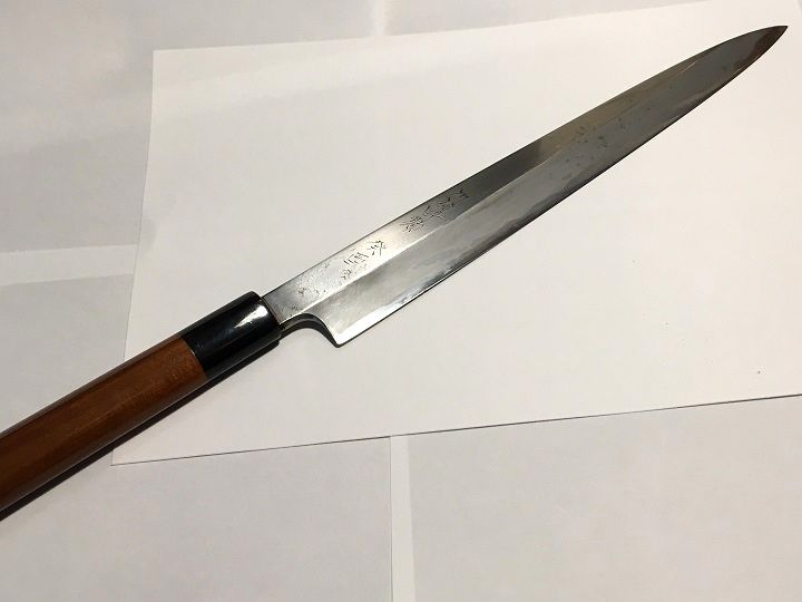 柳刃包丁（源昭忠・水野鍛錬所）