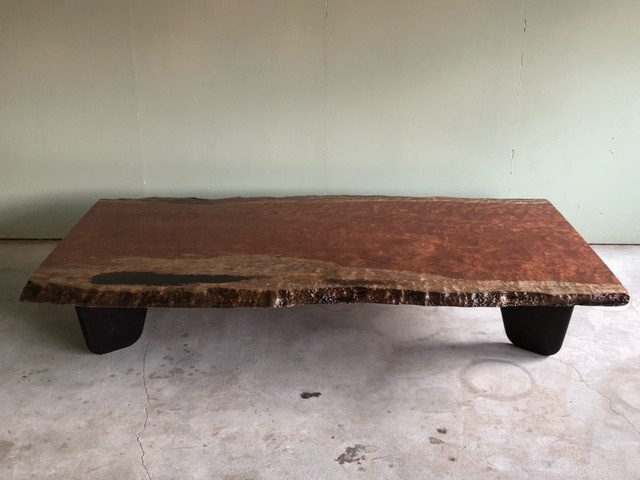 良杢『ブビンガ一枚板』 | 一枚板商品情報 | メールマガジン履歴