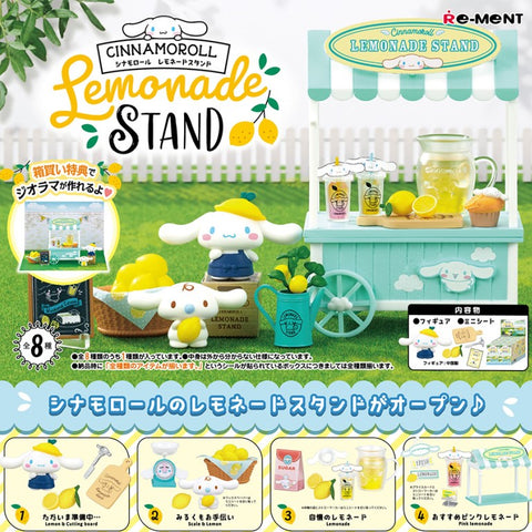 Re-Ment Cinnamoroll Lemonade Stand Series Sanrio Mystery Box Kids