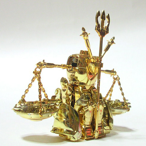 黄金聖衣 ライブラクロス バンダイ聖闘士聖衣大系（セイントクロス