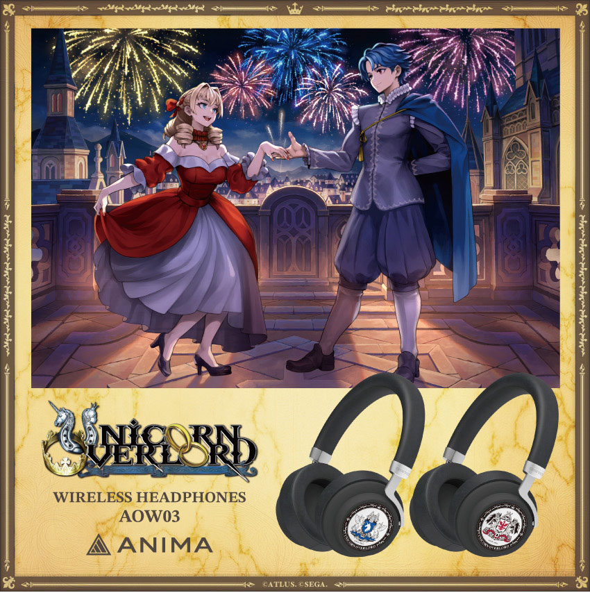 ONKYO DIRECT｜ワイヤレスヘッドホン ANIMA AOW03「ユニコーンオーバー