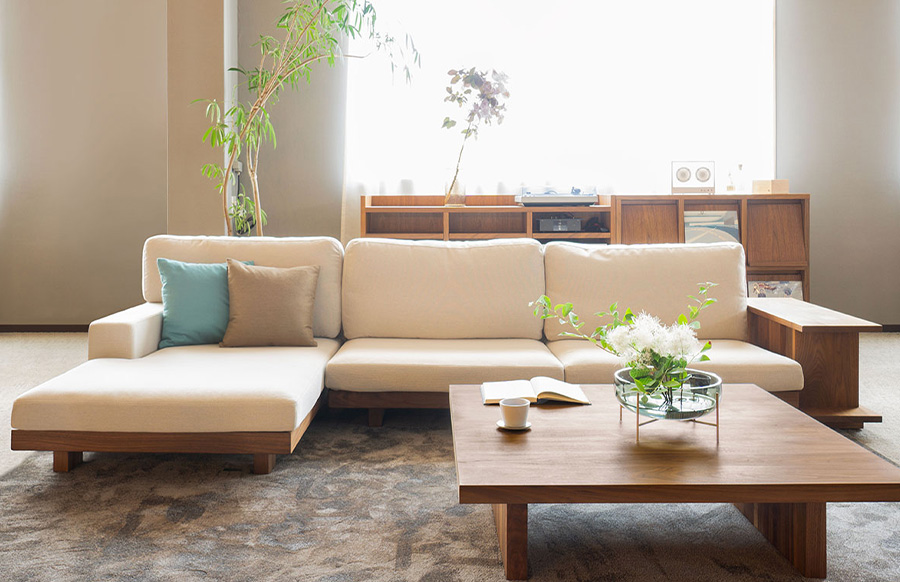 マスターウォール デニッシュソファ 1シーター90｜家具の通販なら