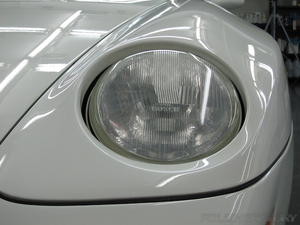 ポルシェ 968のボディをトゥルトゥル｜ガラスコーティング施工事例