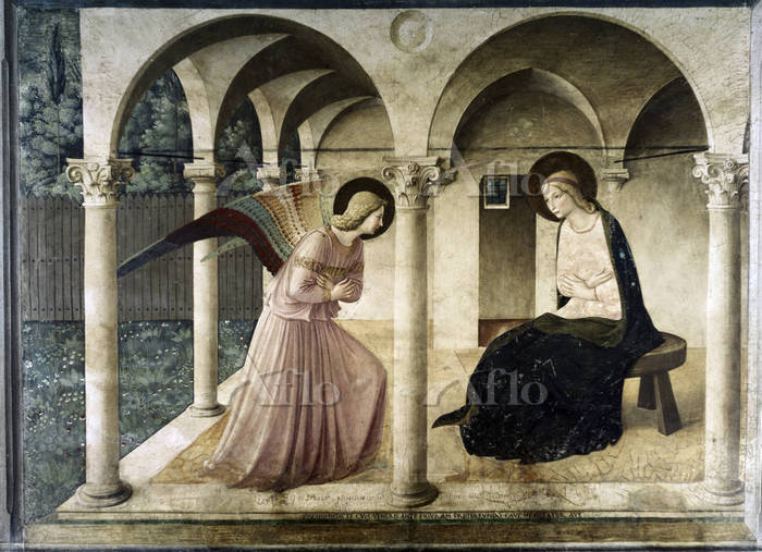 フラ・アンジェリコ 「受胎告知」 [4974396]のアート作品 - アフロ