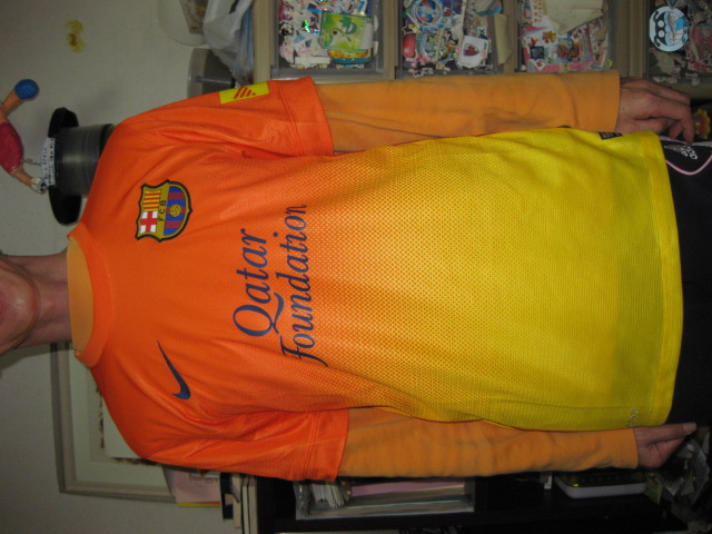 NIKE FCバルセロナ 12/13 ユニフォーム アウェイ 半袖 レプリカ ▽＃10