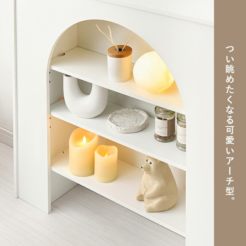 マントルピース 完成品 コード穴つき [幅60/80] Lapica | オープン