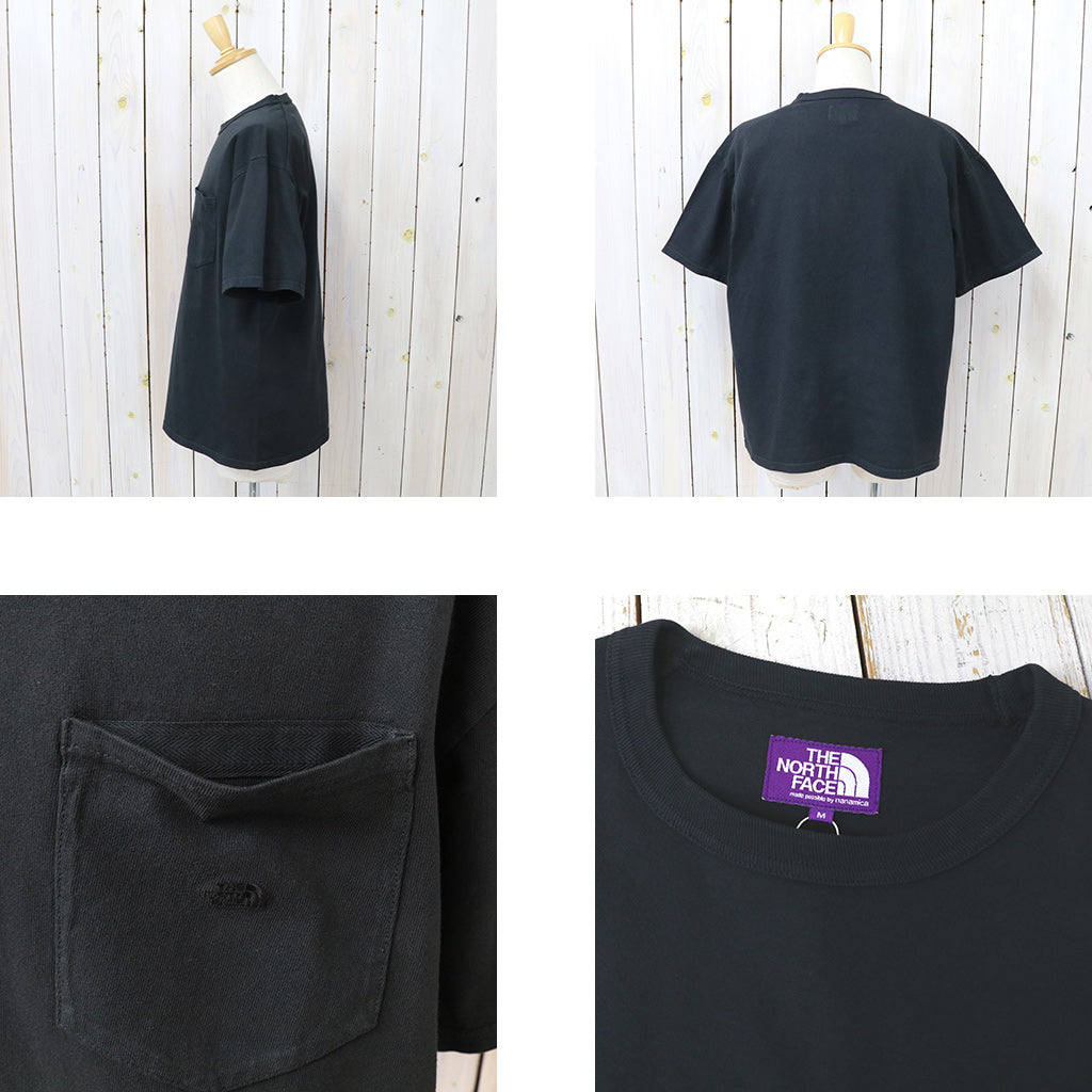 THE NORTH FACE PURPLE LABEL : 8oz Field Pocket Tee (Black