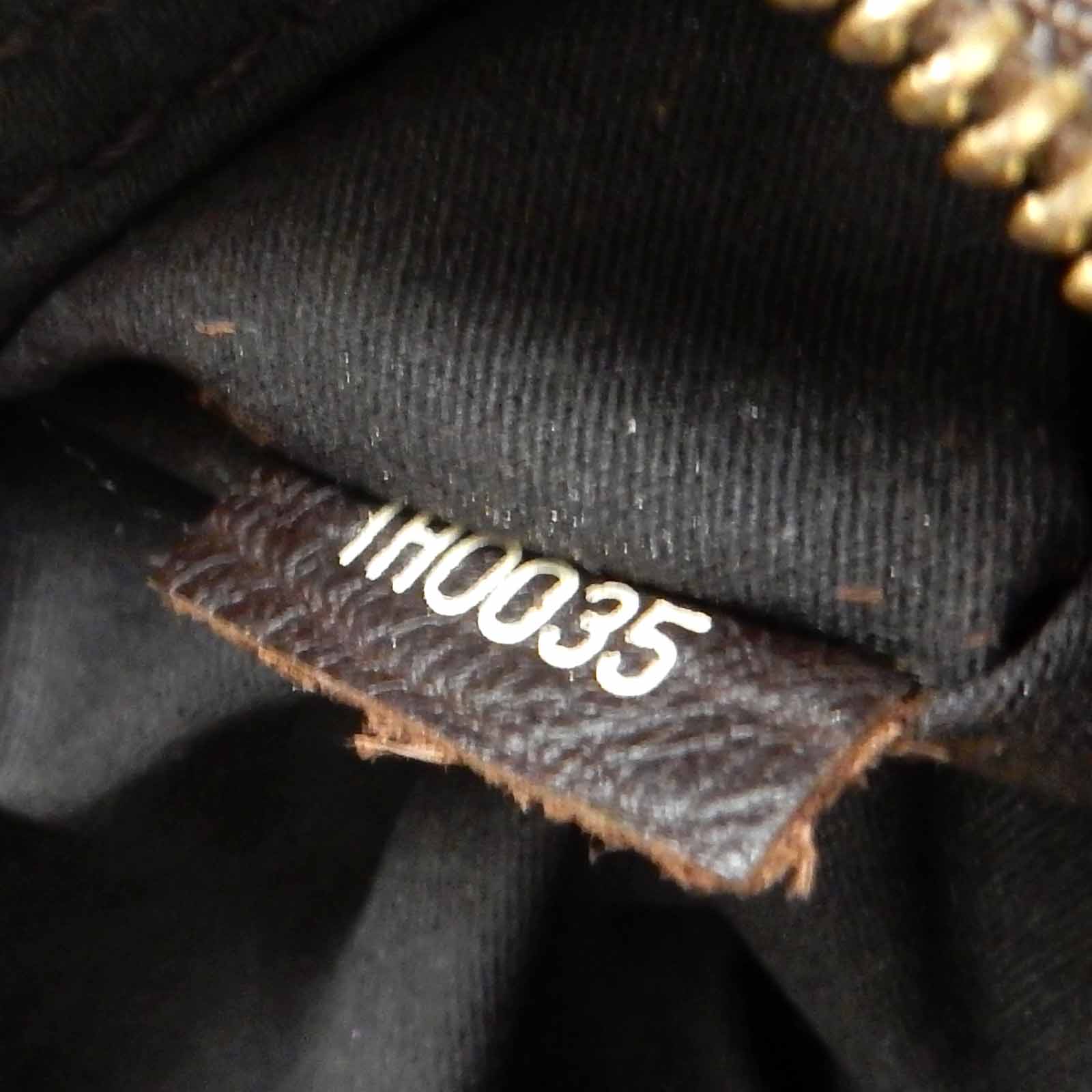 LOUIS VUITTON 2005 LV CUP MONOGRAM MINI LIN TANGIER Brown Tote Bag