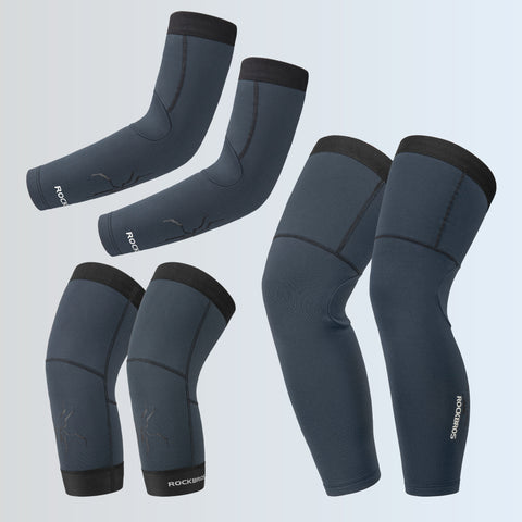 ROCKBROS 秋冬用 アームカバー レッグカバー 17200066 21210003