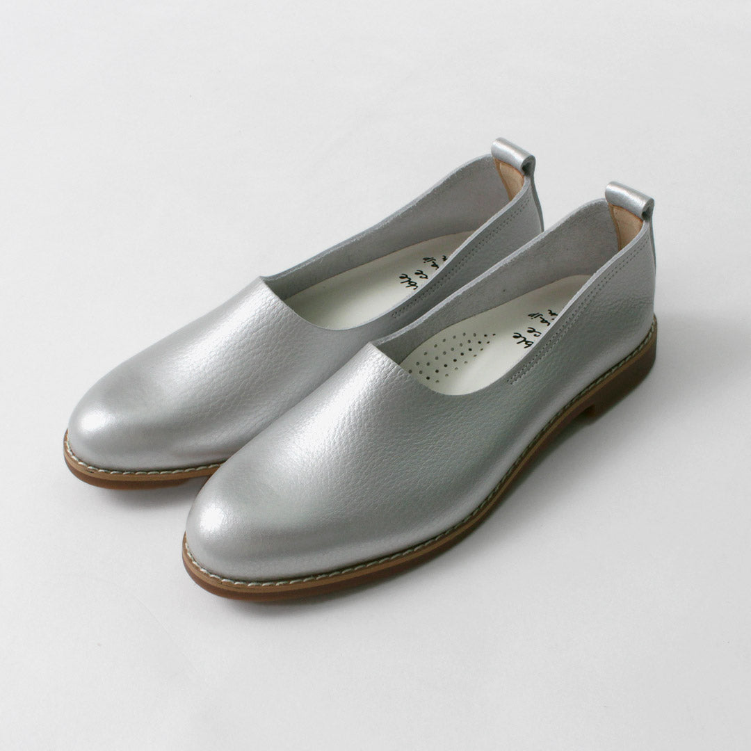 RAMBLE DANCE（ランブルダンス） シュリンクレザー スリッポン 352