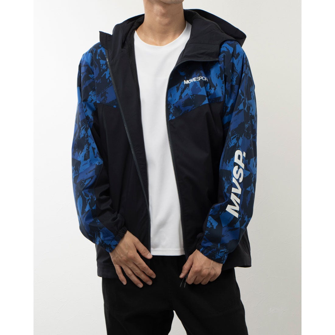 デサント DESCENTE メンズ ウインドジャケット HEATNAVI 総柄