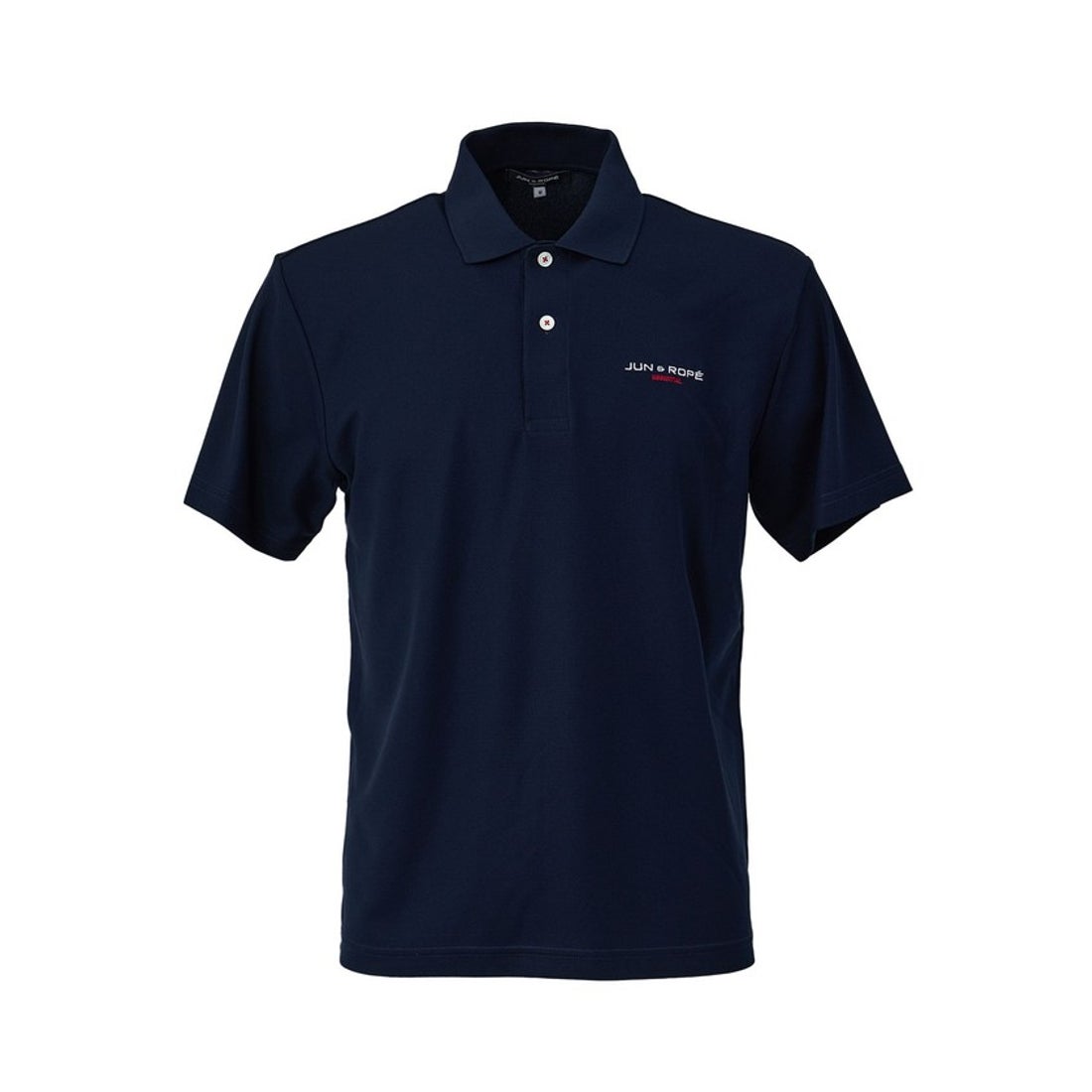 ジュンアンドロペ JUN & ROPE' 【ESSENTIAL】バックロゴ半袖ポロシャツ