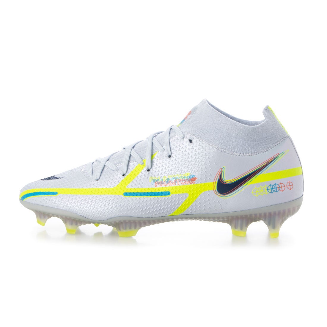 NIKE ナイキ ファントム GT2 エリート DF FG(グレー×ブルー) CZ9889