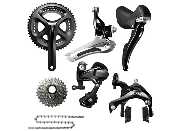 シマノ105グループセット・バラ買いの価格差はあるか？【セットは