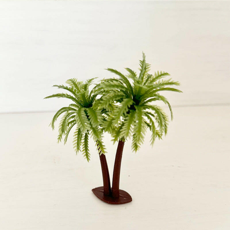 ミニヤシの木のフィギュア ディスプレイ用品 小さいヤシの木のおもちゃ